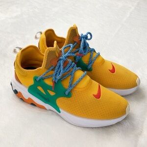 Nike React Presto University Gold Egg Toast Athletic Shoes, size 11